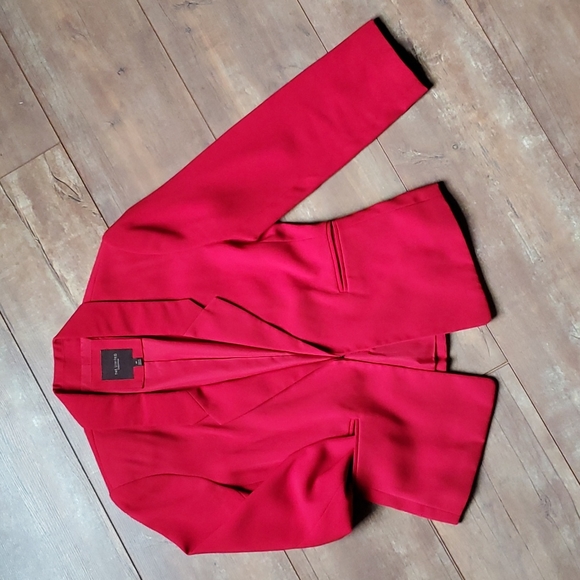 The Limited Jackets & Blazers - Y2K The Limited fitted blazer cherry red size XS